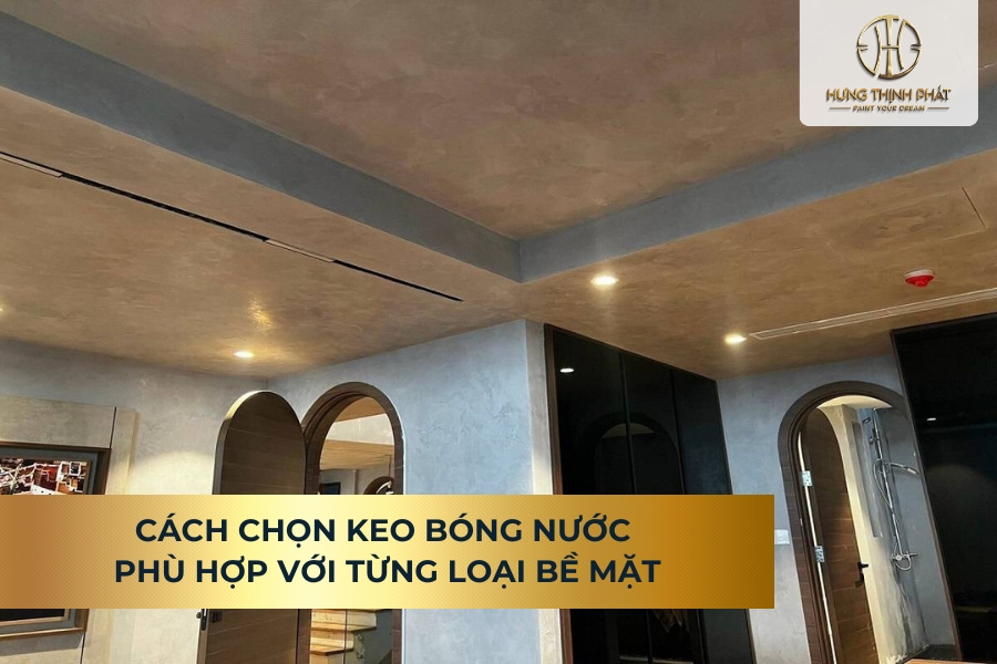  Chuyên Gia Sơn Đá Hưng Thịnh Phát | Cách Chọn Keo Bóng Nước Phù Hợp Với Từng Loại Bề M