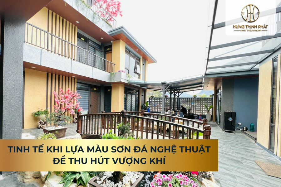  Chuyên Gia Sơn Đá Hưng Thịnh Phát | Tinh Tế Khi Lựa Màu Sơn Đá Nghệ Thuật Để Thu Hút Vượng Khí